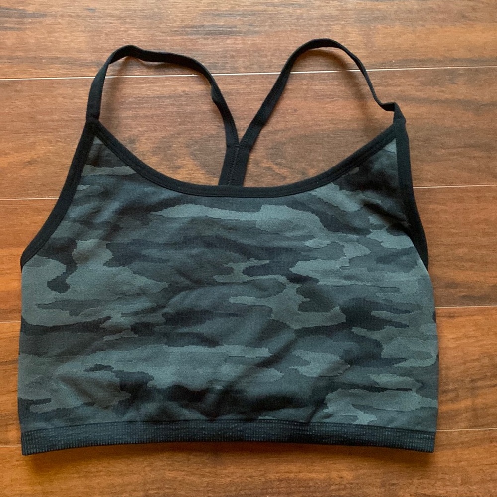 Camo workout top